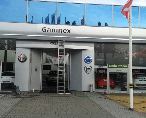 Czyszczenie elewacji Ganinex Katowice