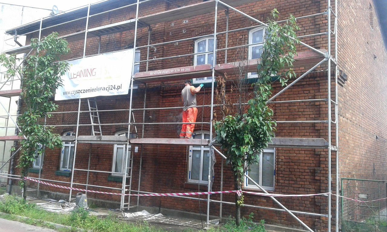 Czyszczenie chemiczne cegły w Zabrzu