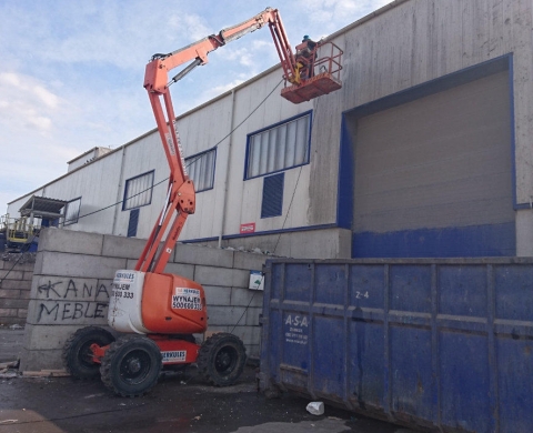 Mycie elewacji w Zabrzu