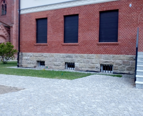 Czyszczenie, fugowanie piaskowca Bytom