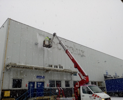 Usuwanie napisów liter Śląsk