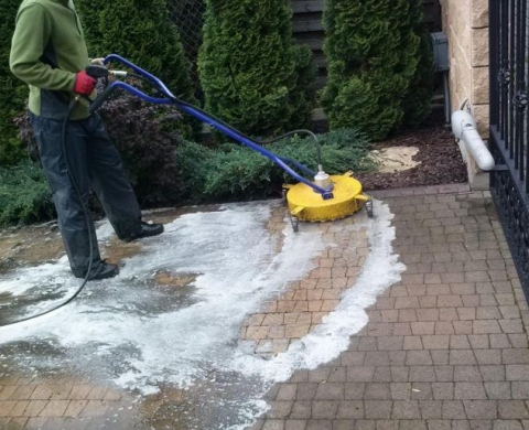 Czyszczenie kostki brukowej Katowice