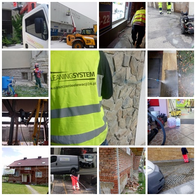 Czyszczenie elewacji